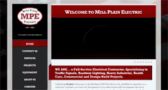 Desktop Screenshot of mp-electric.com